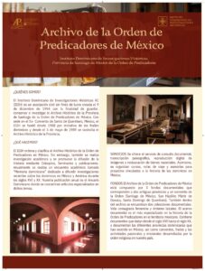 Archivo de la Orden de Predicadores de México