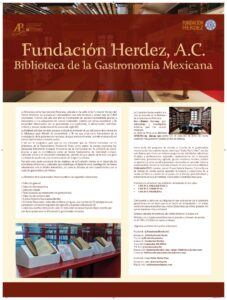 Fundación Herdez, A.C. Biblioteca de la Gastronomía Mexicana 